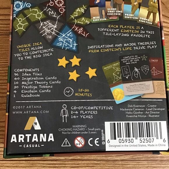 Einstein His Amazing Life And Incomparable Science Game - Picture 3 of 4